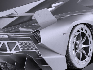 Veneno 2016 vray Modèle 3D