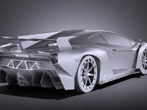 Veneno 2016 vray 3D Model