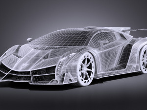 Veneno 2016 vray Modèle 3D