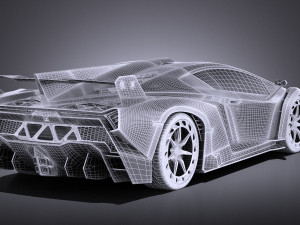 Veneno 2016 vray Modèle 3D