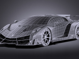 Veneno 2016 vray Modèle 3D