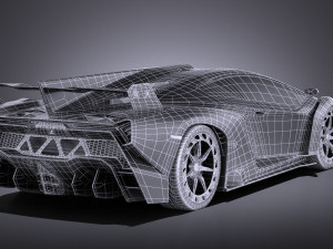 Veneno 2016 vray Modèle 3D