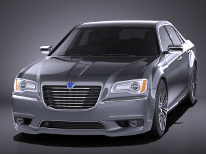 Lancia Thema 2015 vray 3D Model