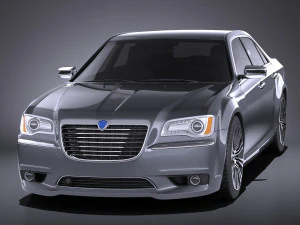Lancia Thema 2015 vray 3D Model