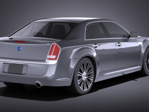 Lancia Thema 2015 vray 3D Model