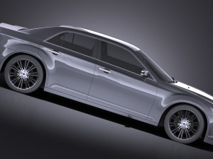Lancia Thema 2015 vray 3D Model