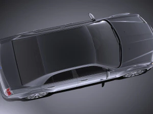 Lancia Thema 2015 vray 3D Model