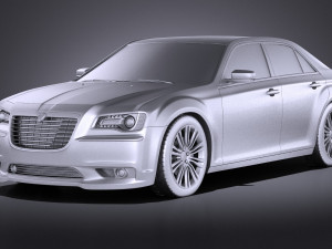 Lancia Thema 2015 vray 3D Model