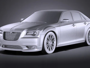 Lancia Thema 2015 vray 3D Model