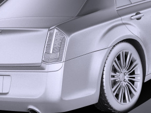 Lancia Thema 2015 vray 3D Model