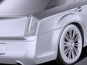 Lancia Thema 2015 vray 3D Model