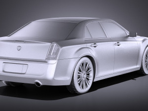 Lancia Thema 2015 vray 3D Model