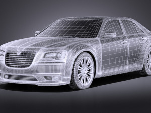 Lancia Thema 2015 vray 3D Model