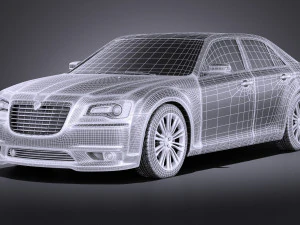 Lancia Thema 2015 vray 3D Model