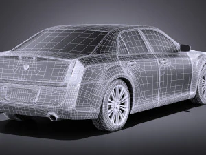 Lancia Thema 2015 vray 3D Model