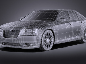 Lancia Thema 2015 vray 3D Model