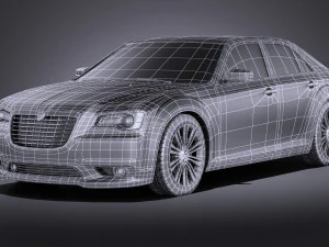 Lancia Thema 2015 vray 3D Model