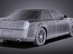 Lancia Thema 2015 vray 3D Model