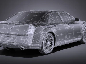 Lancia Thema 2015 vray 3D Model