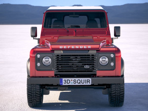 Land Rover Defender Works V8 2018 3D Model