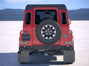 Land Rover Defender Works V8 2018 3D Model
