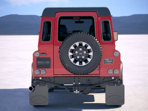 Land Rover Defender Works V8 2018 3D Model