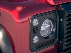 Land Rover Defender Works V8 2018 3D Model