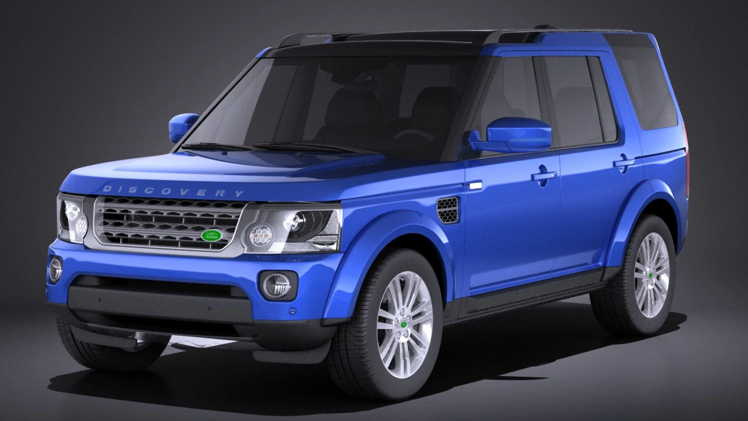 Land Rover Discovery 2014 vray 3D Model .c4d .max .obj .3ds .fbx .stl .blend