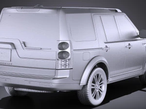 Land Rover Discovery 2014 vray 3D Model