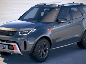 Land Rover Discovery SVX 2018 Modelo 3D