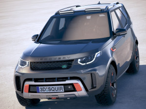 Land Rover Discovery SVX 2018 3D 模型