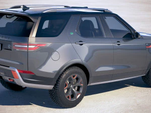 Land Rover Discovery SVX 2018 3D Model