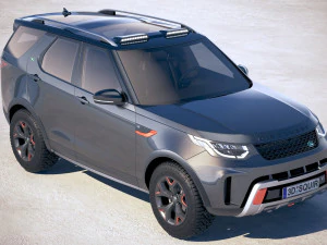 Land Rover Discovery SVX 2018 3D Model