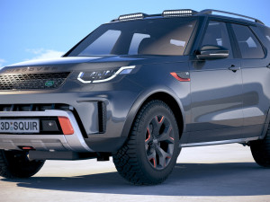 Land Rover Discovery SVX 2018 3D 模型