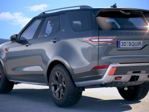 Land Rover Discovery SVX 2018 3D Model