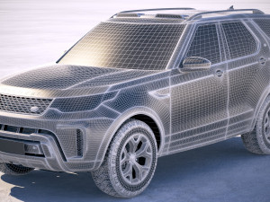Land Rover Discovery SVX 2018 3D 模型