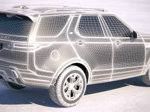 Land Rover Discovery SVX 2018 3D 模型