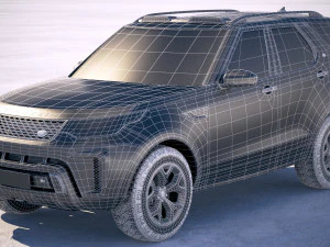Land Rover Discovery SVX 2018 3D Model