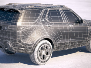 Land Rover Discovery SVX 2018 3D 模型