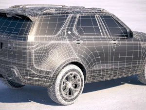 Land Rover Discovery SVX 2018 3D Model