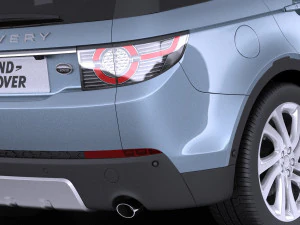 Land Rover Discovery Sport 2016 vray 3D Model