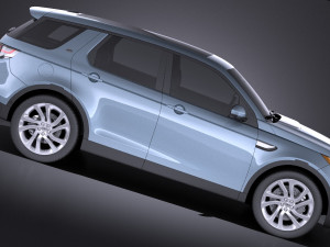 Land Rover Discovery Sport 2016 vray Modelo 3D