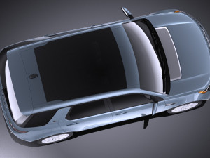 Land Rover Discovery Sport 2016 vray Modelo 3D