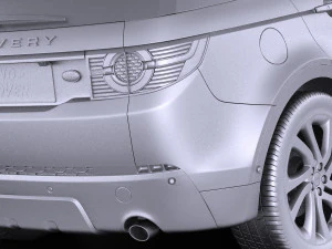 Land Rover Discovery Sport 2016 vray 3D Model
