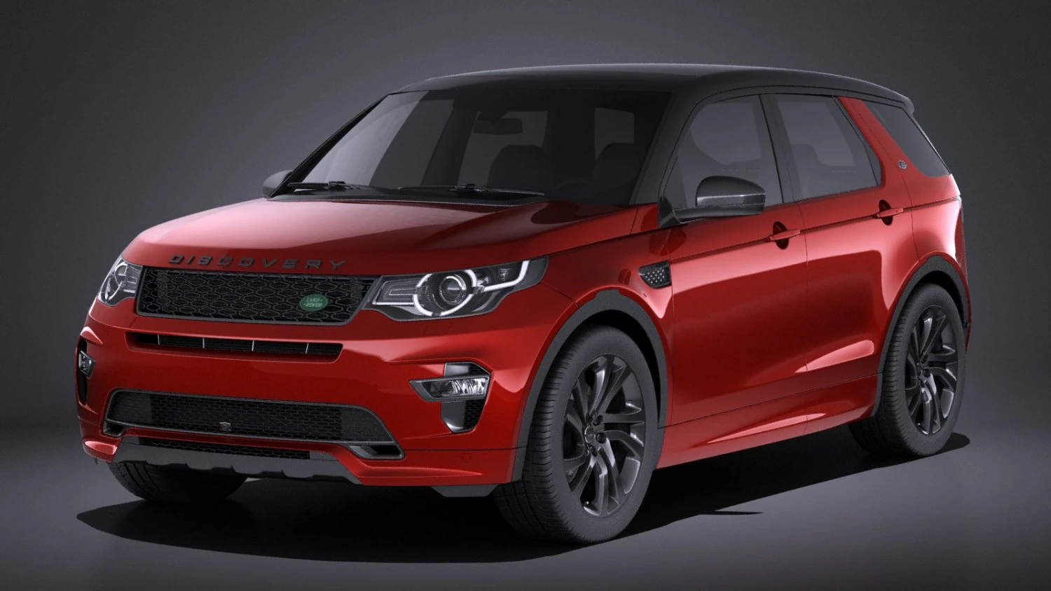 Land Rover Discovery Sport Dynamic 2017 vray 3D Model .c4d .max .obj .3ds .fbx .stl .blend 