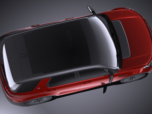 Land Rover Discovery Sport Dynamic 2017 vray 3D Model