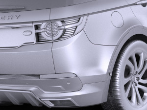 Land Rover Discovery Sport Dynamic 2017 vray 3D Model