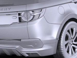 Land Rover Discovery Sport Dynamic 2017 vray 3D Model