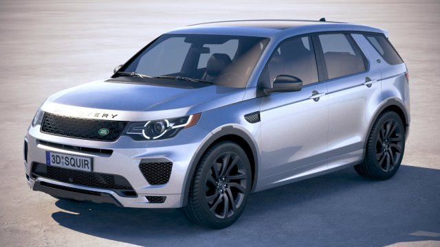 Land Rover Discovery Sport HSE 2019 Modèle 3D .c4d .max .obj .3ds .fbx .stl .blend