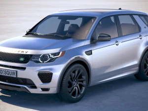 Land Rover Discovery Sport HSE 2019 3D Model